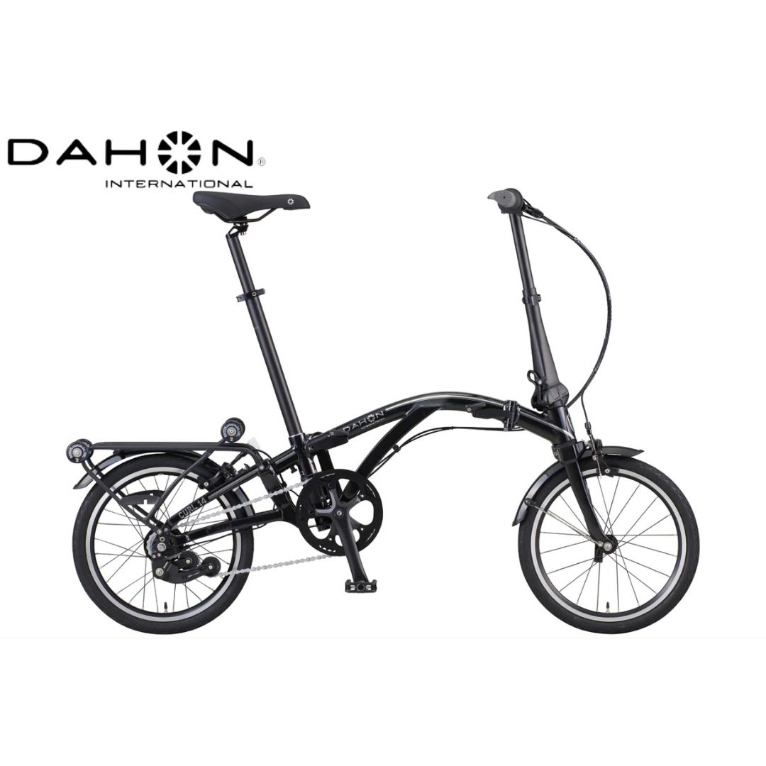 40年の歴史をもつ米国ダホン社の高性能折り畳み自転車 DAHON International　Curl i4 ブラックパール ブラックパール