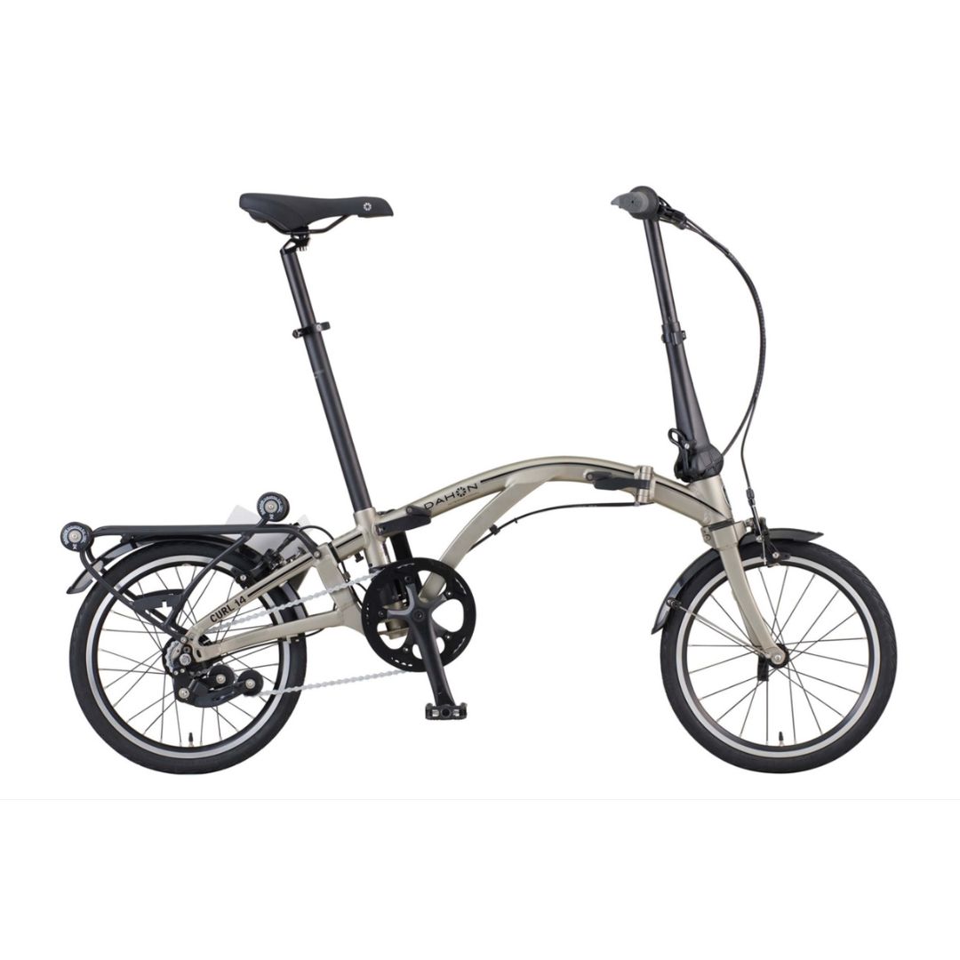 40年の歴史をもつ米国ダホン社の高性能折り畳み自転車 DAHON International　Curl i4 アンティークゴールド アンティークゴールド