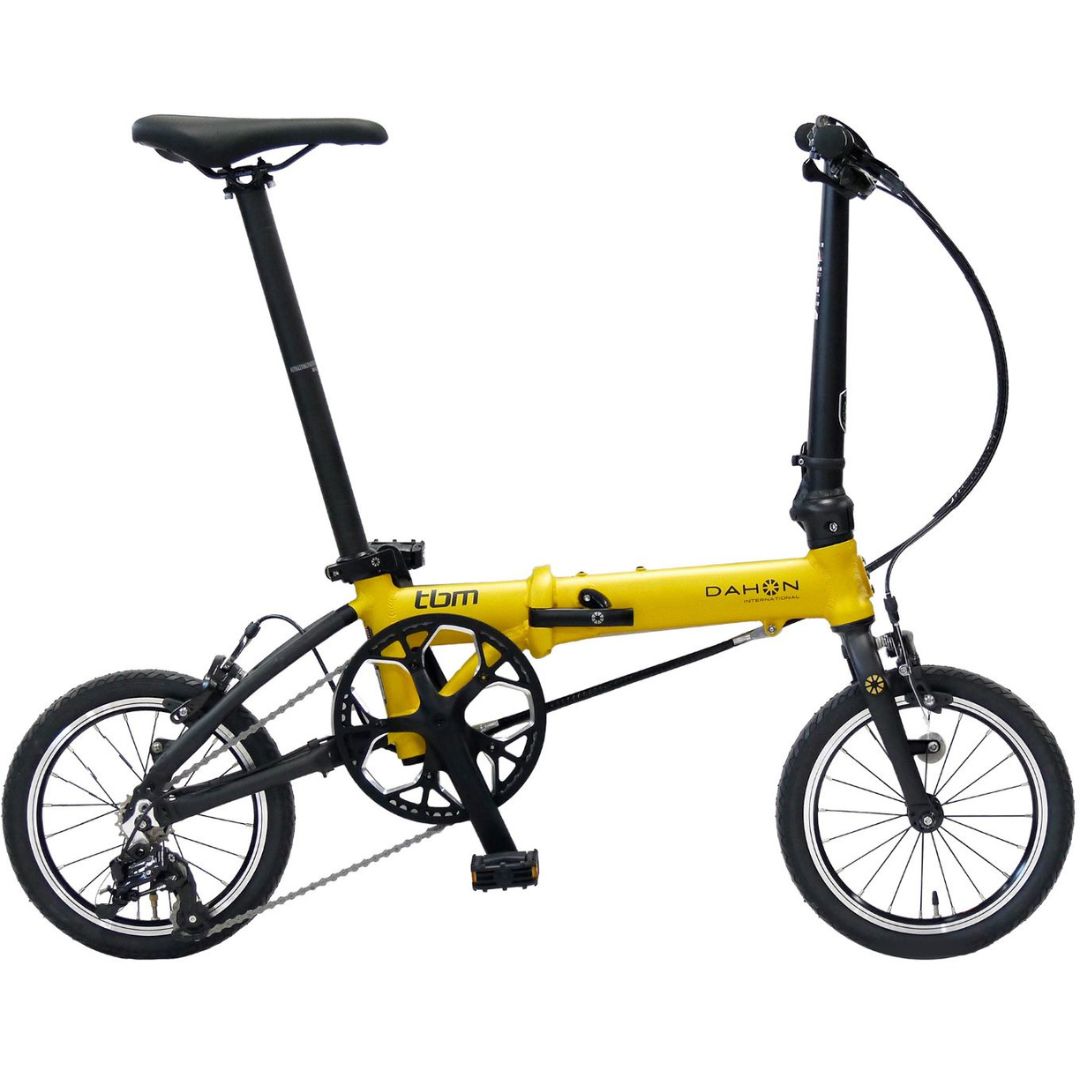40年の歴史をもつ米国ダホン社の高性能折り畳み自転車 DAHON International　Folding Bike tbm クロムイエロー クロムイエロー