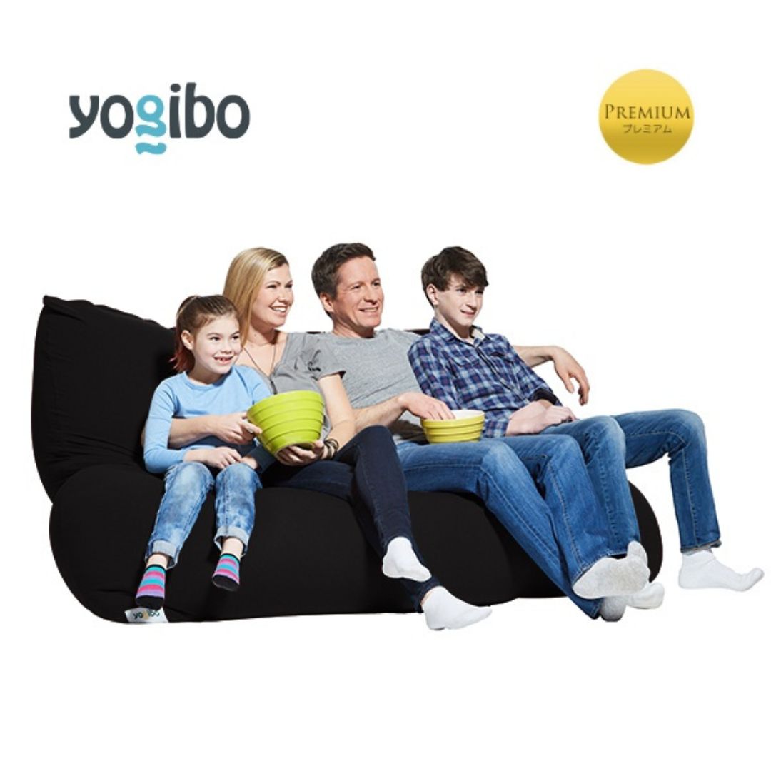 Yogibo Giga Max Premium（ヨギボー ギガ マックス プレミアム）＜ブラック＞ ブラック
