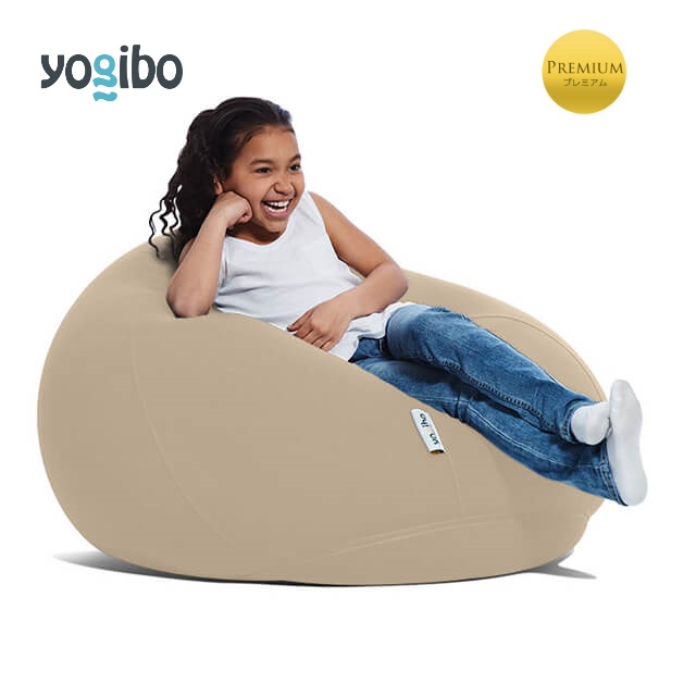 Yogibo Drop Premium（ヨギボー ドロップ プレミアム）＜ライトグレー＞ ライトグレー