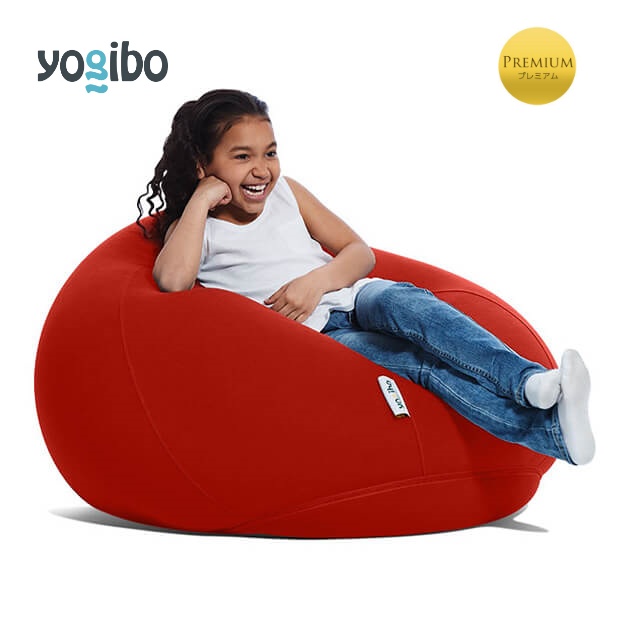Yogibo Drop Premium（ヨギボー ドロップ プレミアム）＜レッド＞ レッド