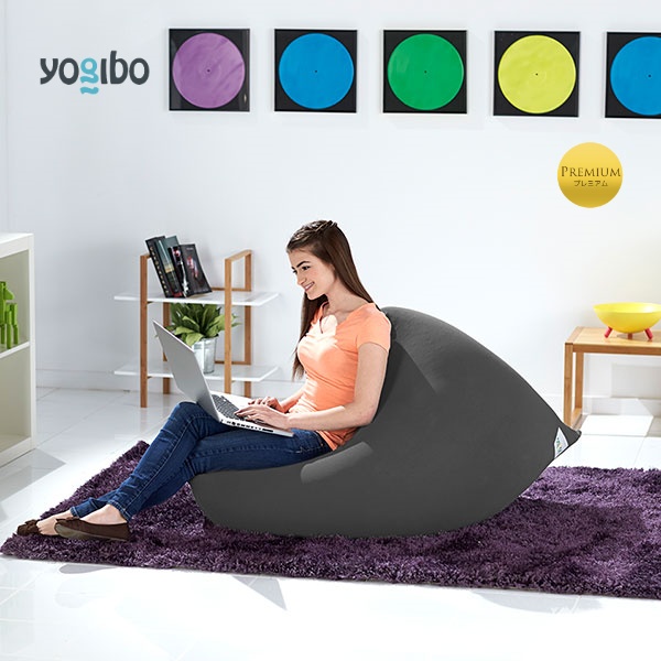 Yogibo Mini Premium（ヨギボー ミニ プレミアム）＜ダークグレー＞ ダークグレー