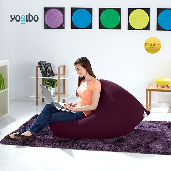 Yogibo Mini Premium（ヨギボー ミニ プレミアム）＜ディープパープル＞ ディープパープル