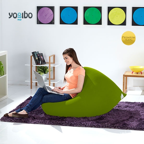 Yogibo Mini Premium（ヨギボー ミニ プレミアム）＜ライムグリーン＞ ライムグリーン