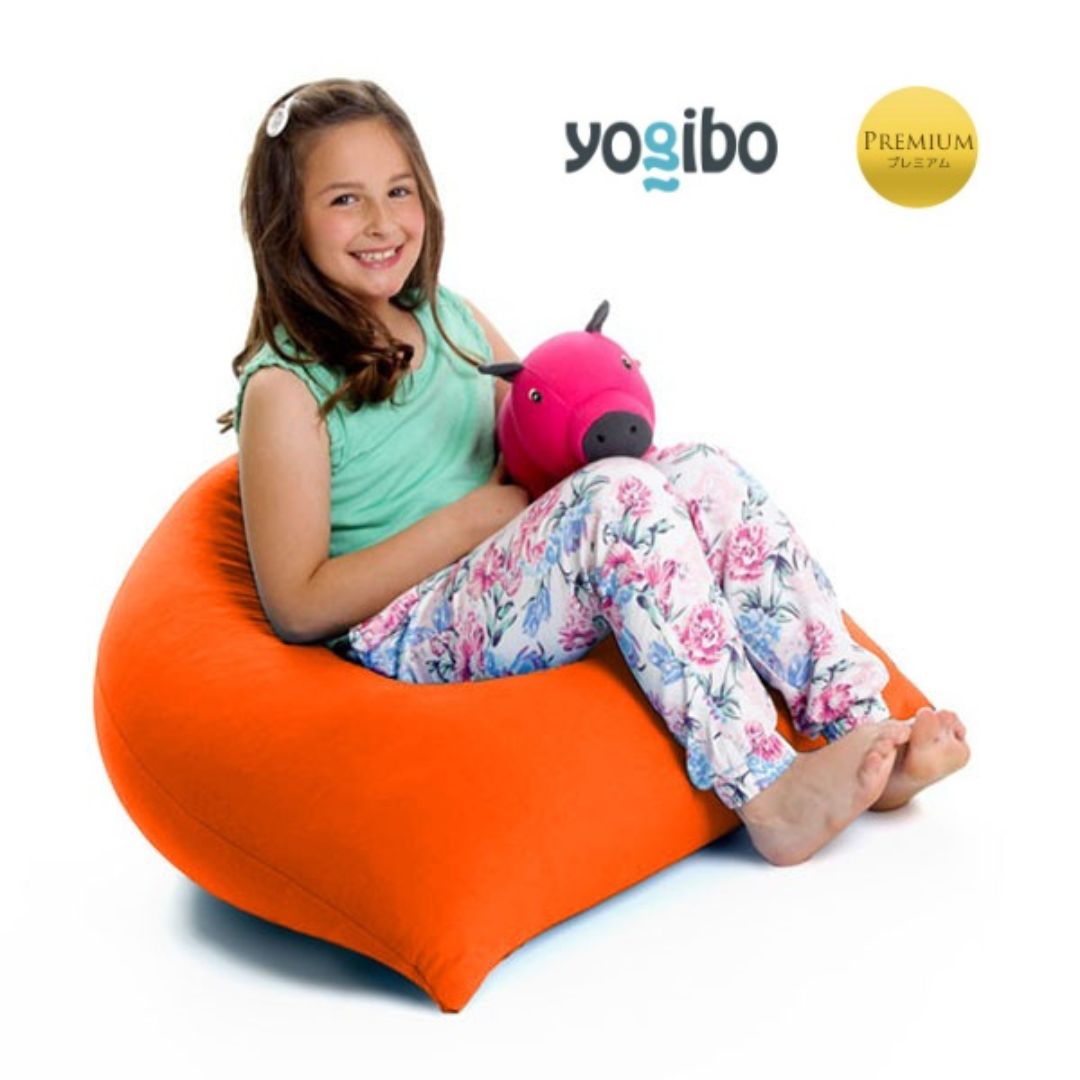 Yogibo Pyramid Premium（ヨギボー ピラミッド プレミアム）＜オレンジ＞ オレンジ