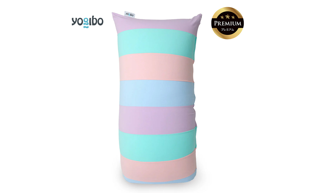 Yogibo Short Rainbow Premium（ヨギボー ショート レインボー プレミアム）＜パステル＞ パステル