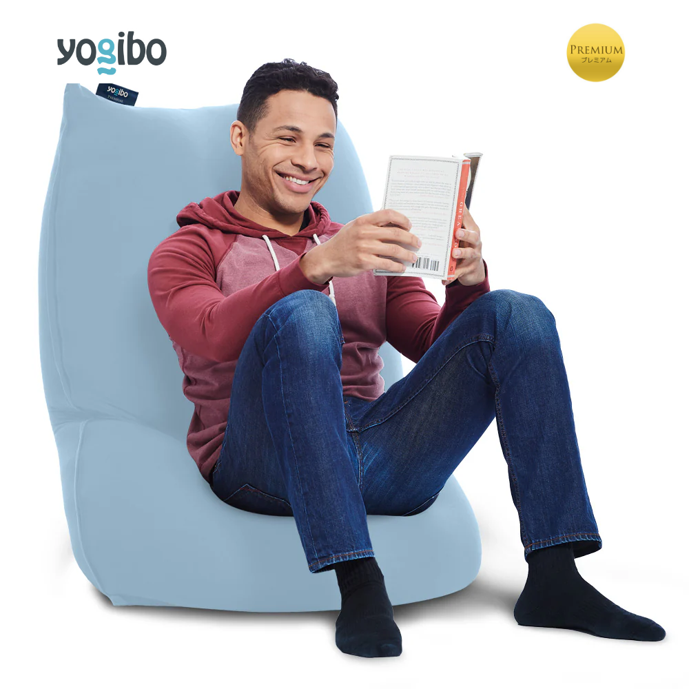 Yogibo Lite Premium（ヨギボー ライト プレミアム）＜ペールブルー＞ ペールブルー