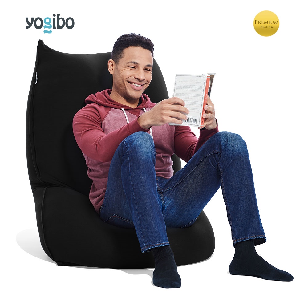 Yogibo Lite Premium（ヨギボー ライト プレミアム）＜ブラック＞ ブラック