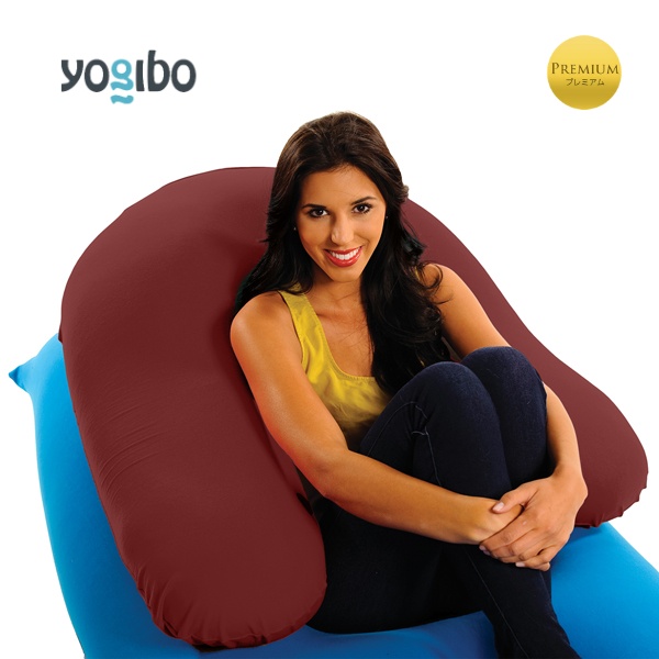 Yogibo Support Premium（ヨギボー サポート プレミアム）＜ワインレッド＞ ワインレッド