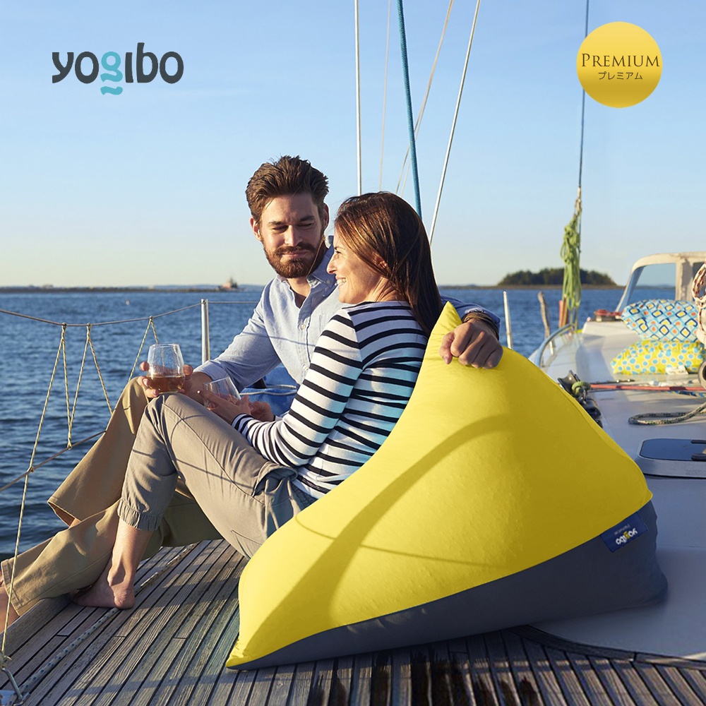 Yogibo Zoola Pyramid Premium（ヨギボー ズーラ ピラミッド プレミアム）＜ライムライト＞ ライムライト