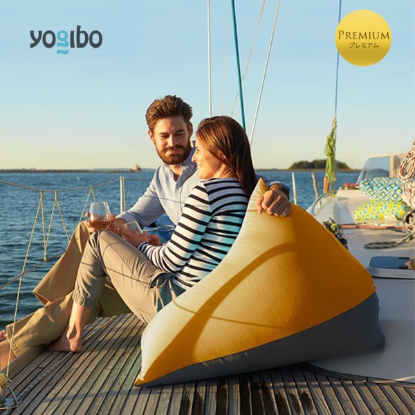 Yogibo Zoola Pyramid Premium（ヨギボー ズーラ ピラミッド プレミアム）＜サンシャイン＞ サンシャイン