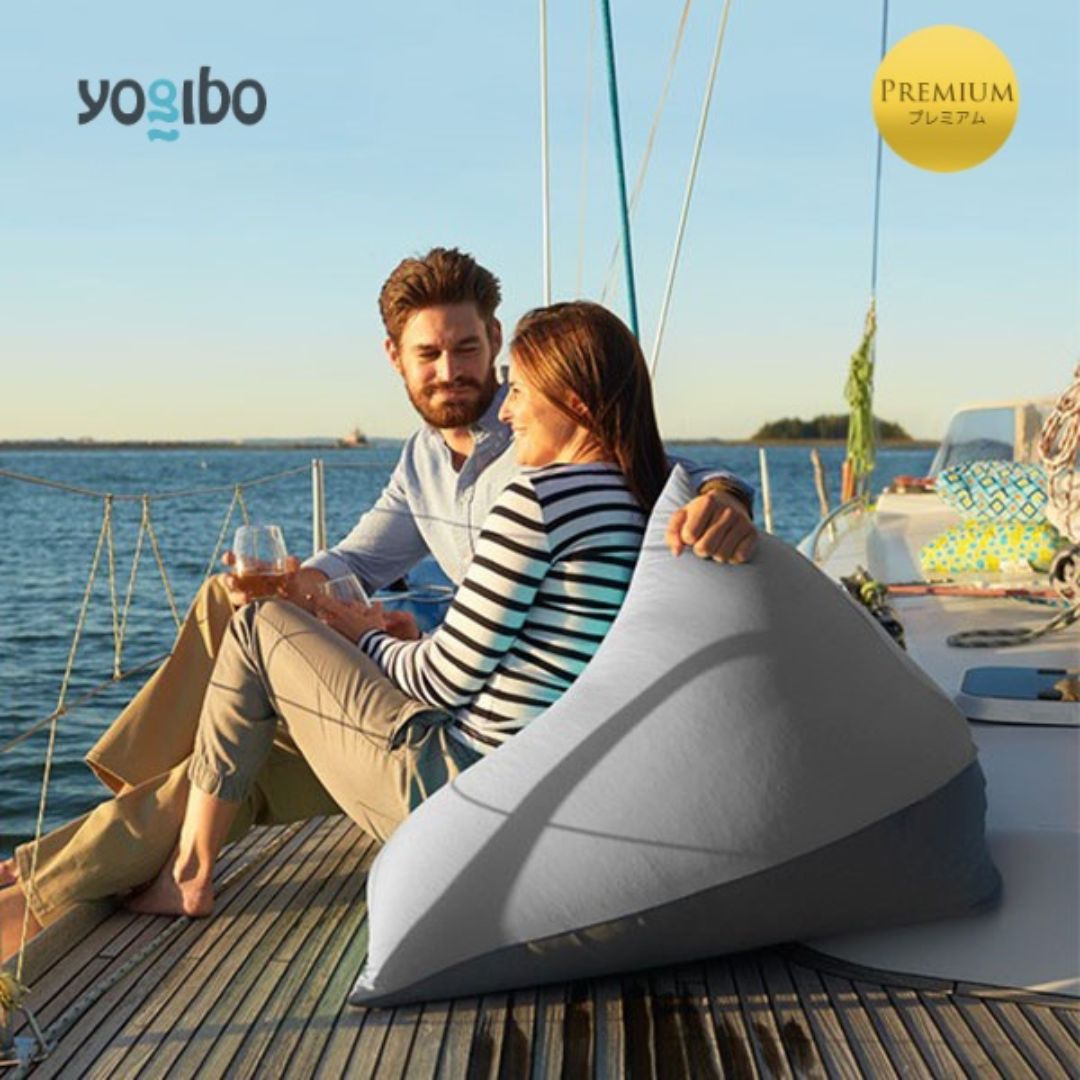 Yogibo Zoola Pyramid Premium（ヨギボー ズーラ ピラミッド プレミアム）＜ストーン＞ ストーン