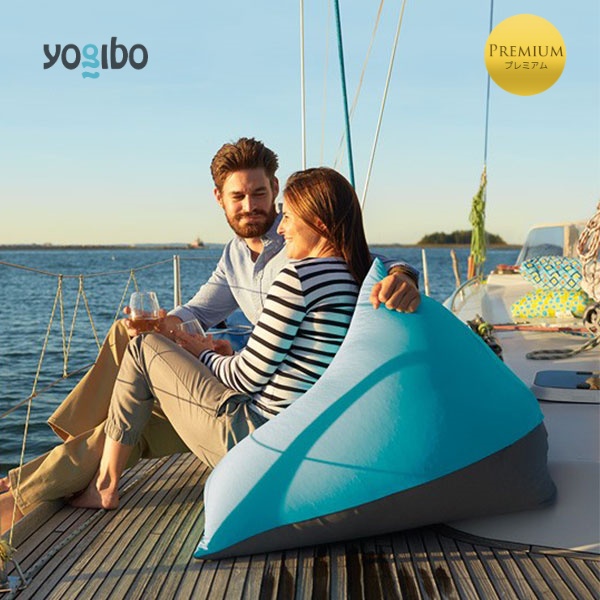 Yogibo Zoola Pyramid Premium（ヨギボー ズーラ ピラミッド プレミアム）＜スカイ＞ スカイ
