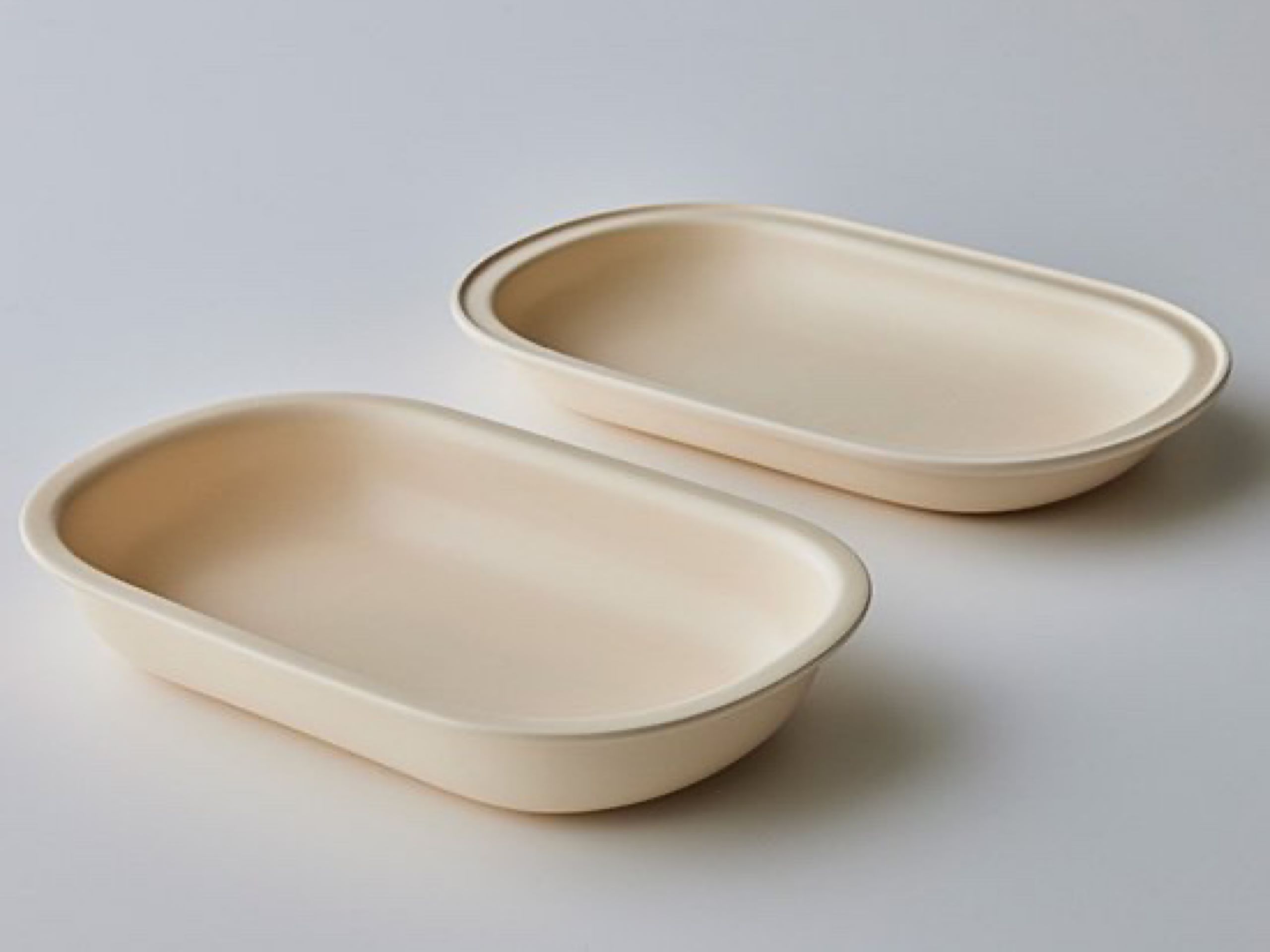 新発想・電子レンジで簡単に本格調理ができるRANGESTAR（レンジスター）large（クリーム） クリーム large (大)