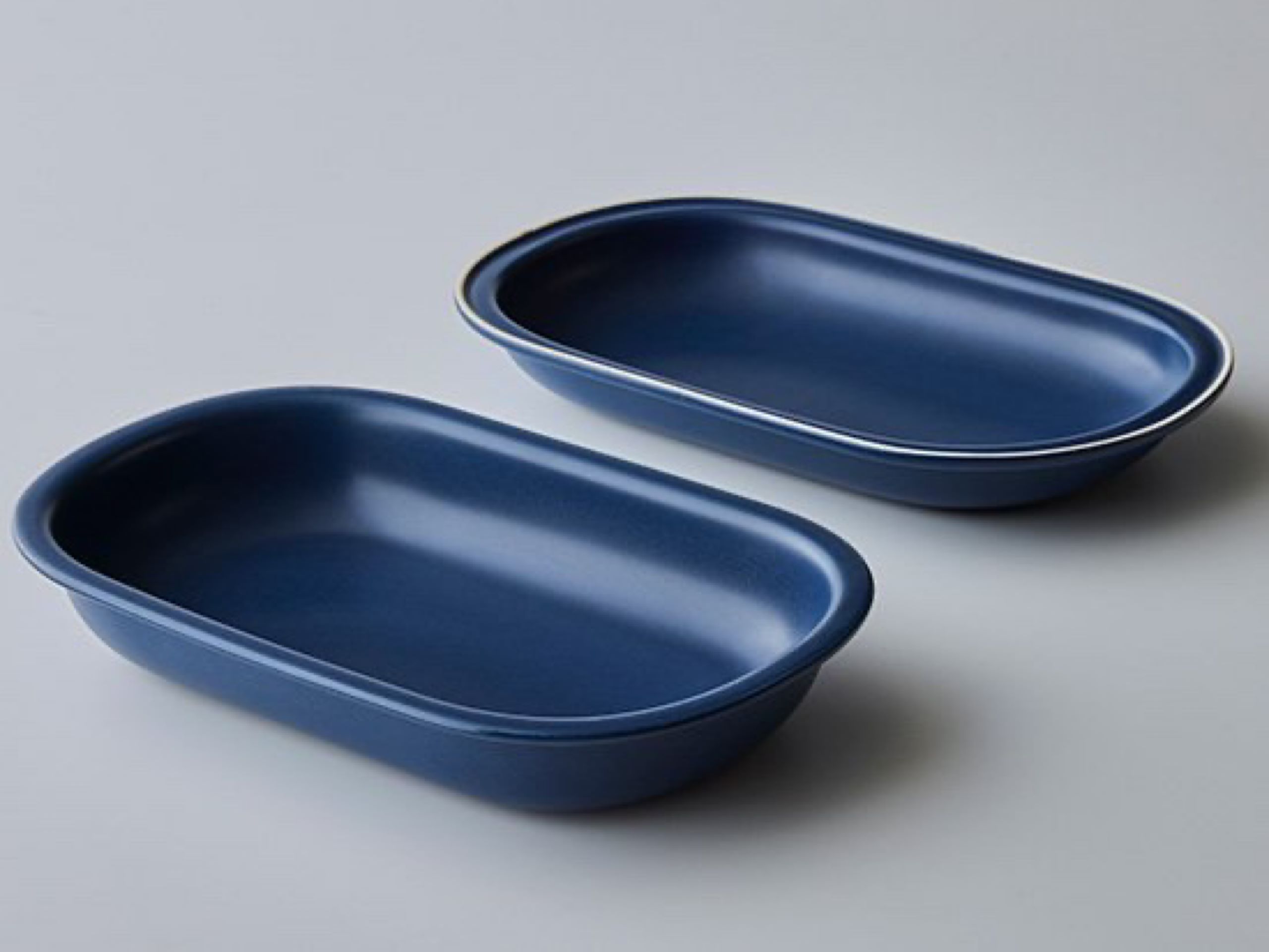 新発想・電子レンジで簡単に本格調理ができるRANGESTAR（レンジスター）large（ダークブルー） ダークブルー large (大)