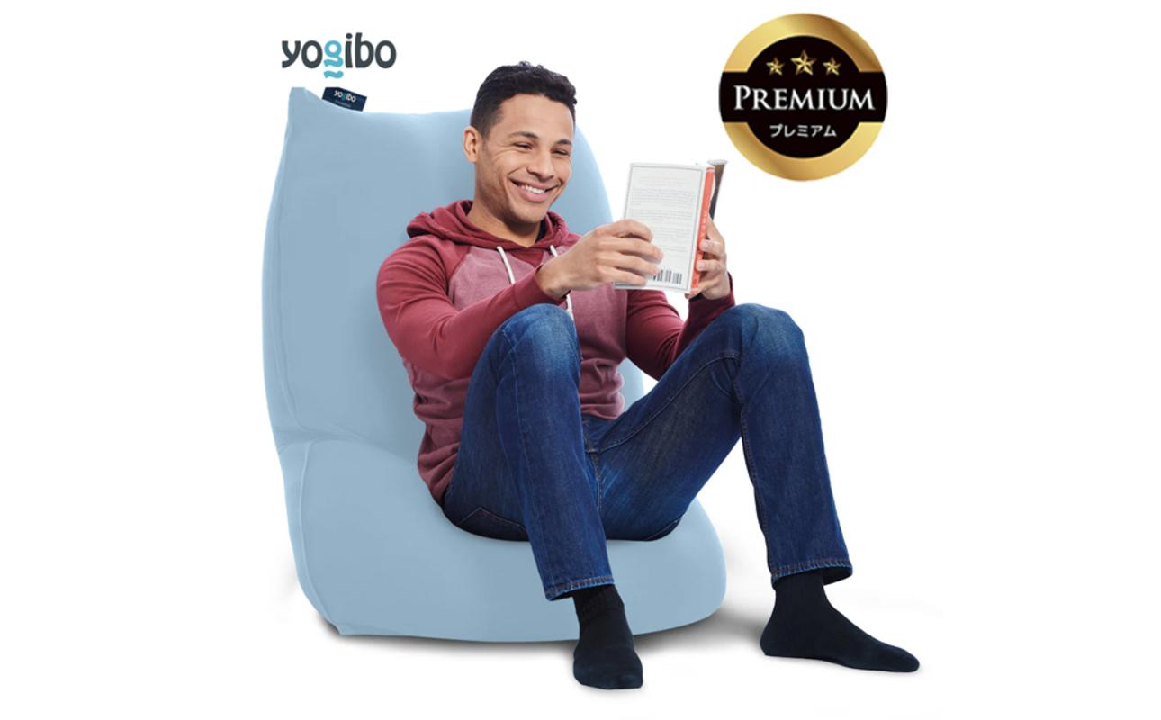 Yogibo Lite Premium（ヨギボー ライト プレミアム）＜ペールブルー＞ ペールブルー