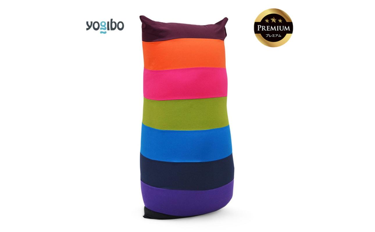 Yogibo Short Rainbow Premium（ヨギボー ショート レインボー プレミアム）＜ブライト＞ ブライト