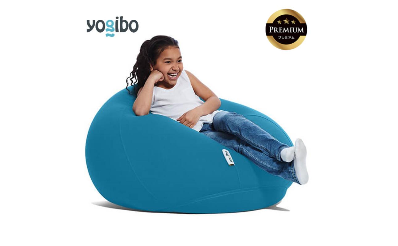 Yogibo Drop Premium（ヨギボー ドロップ プレミアム）＜アクアブルー＞ アクアブルー