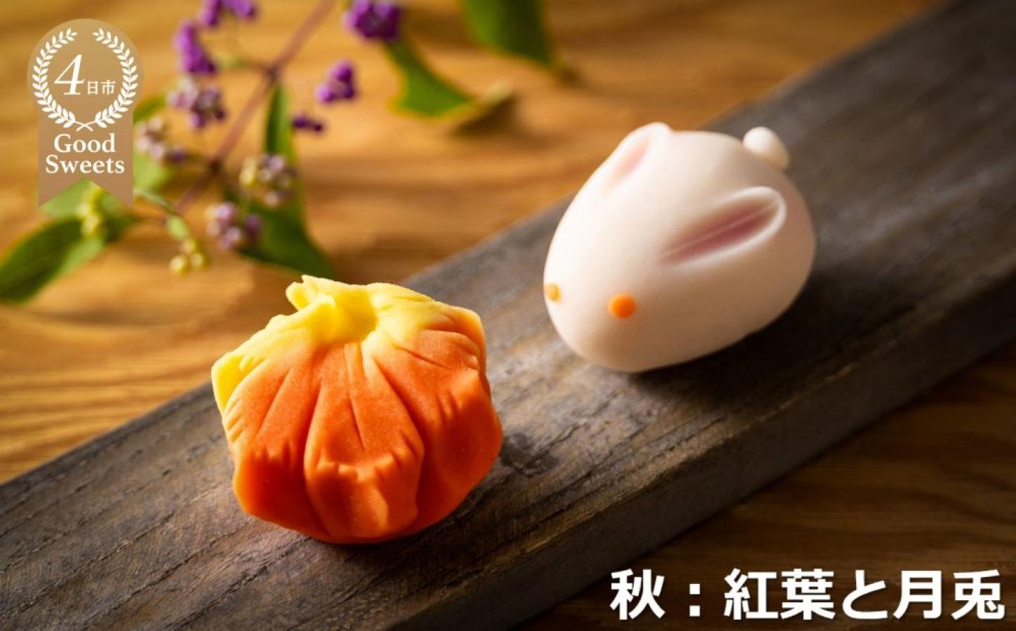 【スイーツ】ずーっと、眺めていたくなりますが、お早目にお召し上がりください。「夢菓子工房ことよ」季節の練り切り菓子 秋篇10個 秋篇