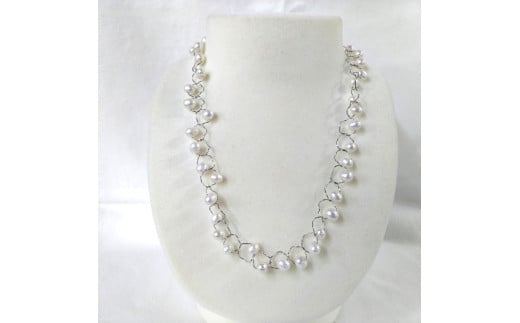 1652　淡水本真珠ネックレス・バブルR