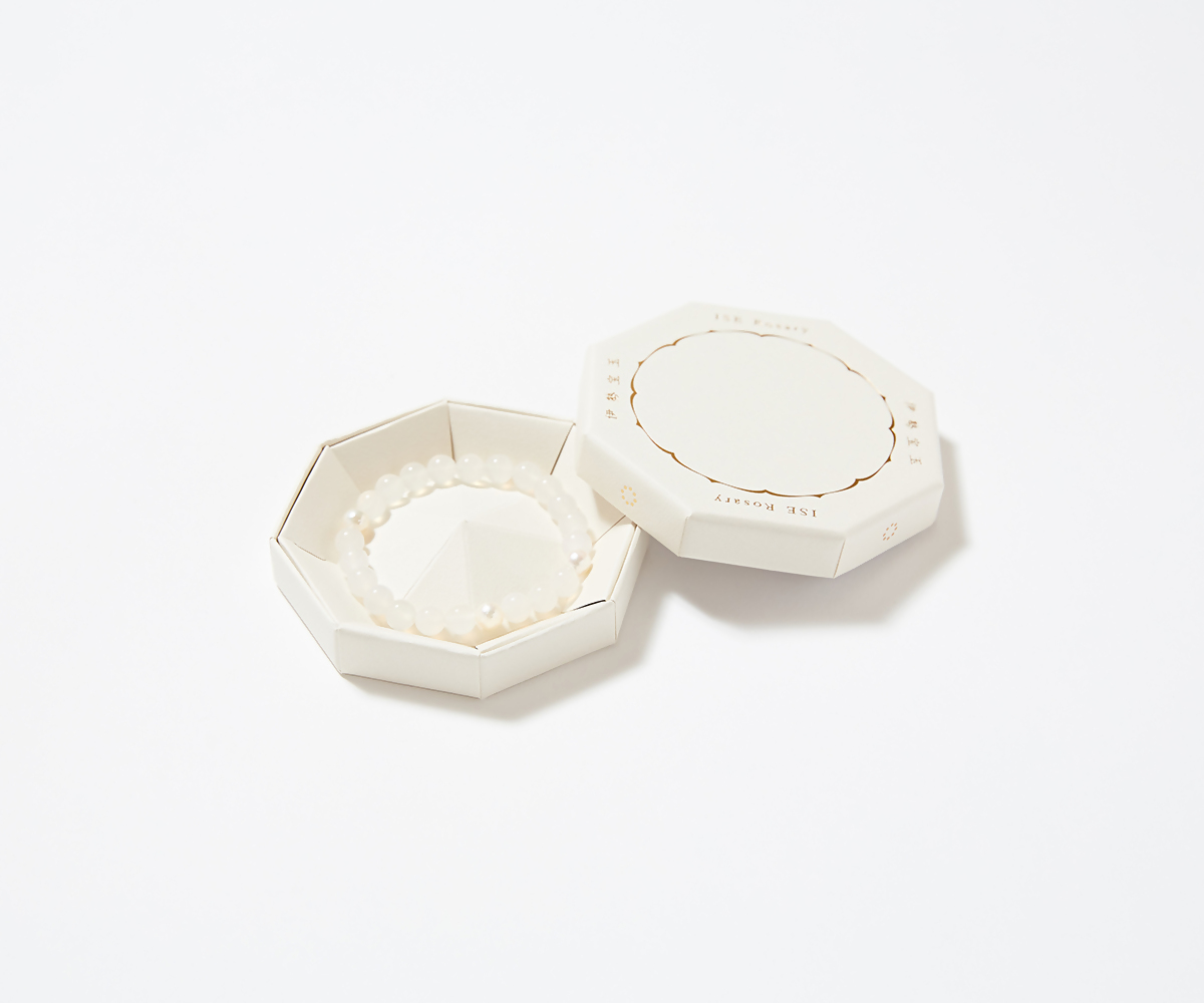 1897 伊勢の白玉幣・伊勢宝玉 白瑪瑙　伊勢とこわかや お守り 真珠 夫婦岩チョーカー あこや真珠 伊勢宝玉　天然石　白玉幣　伊勢の白玉幣　精麻