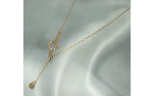 279K18あこや　ダイヤペンダントネックレス　8.5mmUP