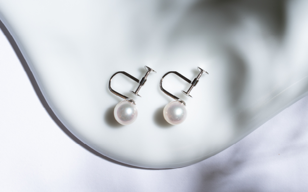 618 アコヤ真珠イヤリングSV7.5mmup イヤリング 真珠イヤリング パールイヤリング SV シルバー 真珠 パール アコヤ真珠 あこや真珠 アコヤパール 7.5mm 7.5mmup フォーマル ジュエリー 宝石 定番 伊勢市 伊勢 伊勢志摩 ギフト 贈り物 シンプル 冠婚葬祭 結婚式 入学式 卒業式