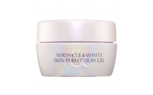 809 ミキモト　コスメティックス　リンクル＆ホワイト　スキンパーフェクション　ジェル 御木本製薬 老舗化粧品会社 伊勢製造 伊勢志摩産真珠成分（保湿成分） 伊勢の水 超純水 オールインワン スキンケア 簡単 多機能 医薬部外品 シワ改善 美白 薬用 無香料 無着色 パラベン不使用 鉱物油不使用 アルコールフリー アレルギーテスト済み 65g 約1.5ヶ月分　ベタつきなし しっとり