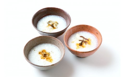 825〈あそらの茶屋〉朝かゆ三種詰め合わせ