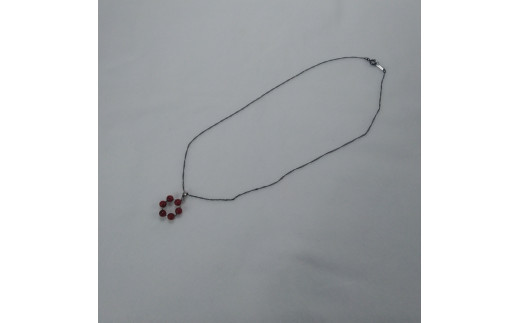 1620　珊瑚ペンダント・サークル