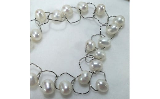 1652　淡水本真珠ネックレス・バブルR