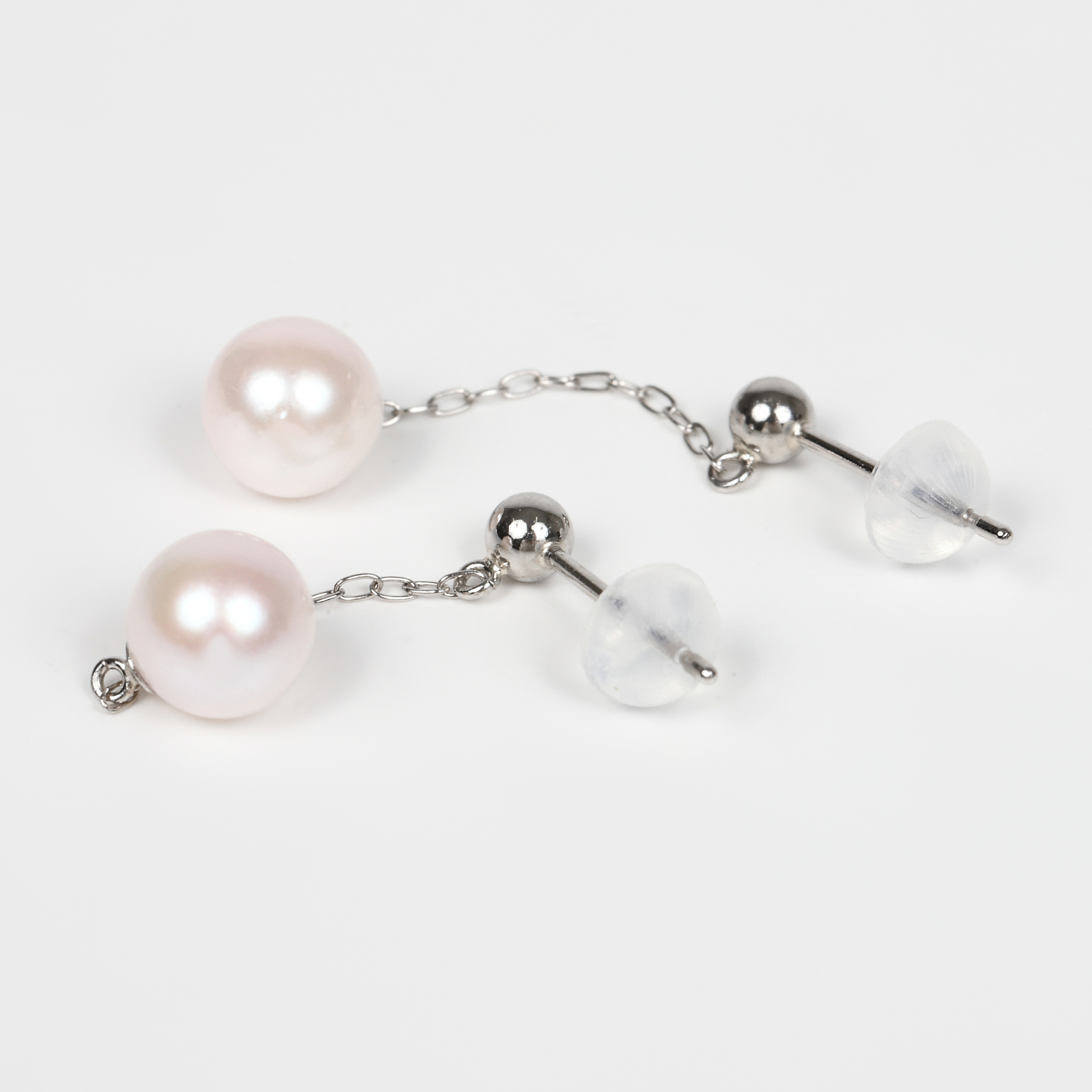 1786　プラチナあこや本真珠ピアス　シンプルスイング　プラチナ ピアス あこや真珠 本真珠 伊勢志摩　伊勢市 アクセサリー フォーマル カジュアル ジュエリー ゆらゆら 揺れる かわいい ギフト