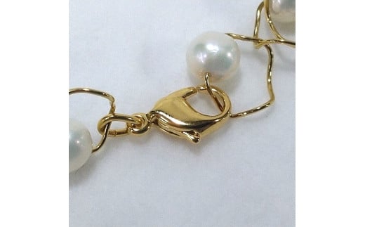 1653　淡水本真珠ネックレス・バブルG