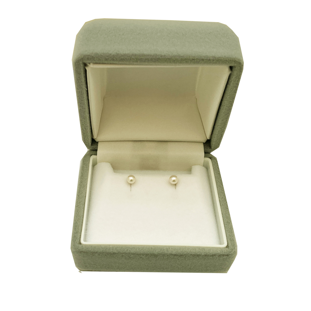 1731 アコヤ真珠3.5mm　K14WG スタッドピアス