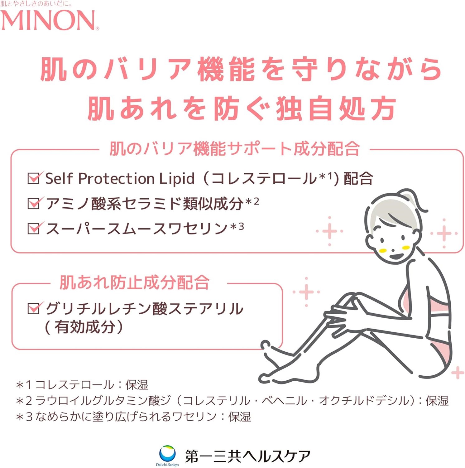 1738　ミノン全身保湿ミルクつめかえ用3個セット