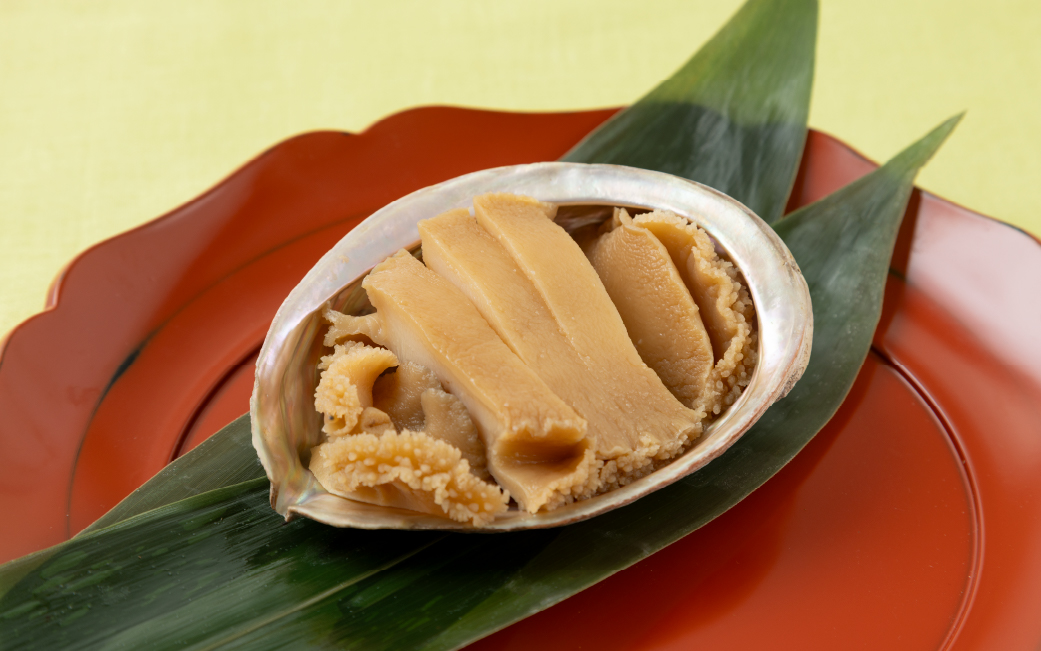 997　〈伊勢せきや〉参宮あわび脹煮　慶寿　アワビ　だし　たれ　貝　ギフト　ふっくら　逸品　豪華