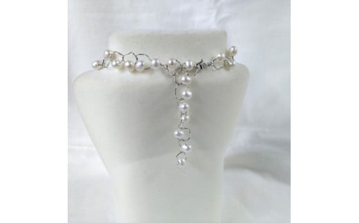 1652　淡水本真珠ネックレス・バブルR