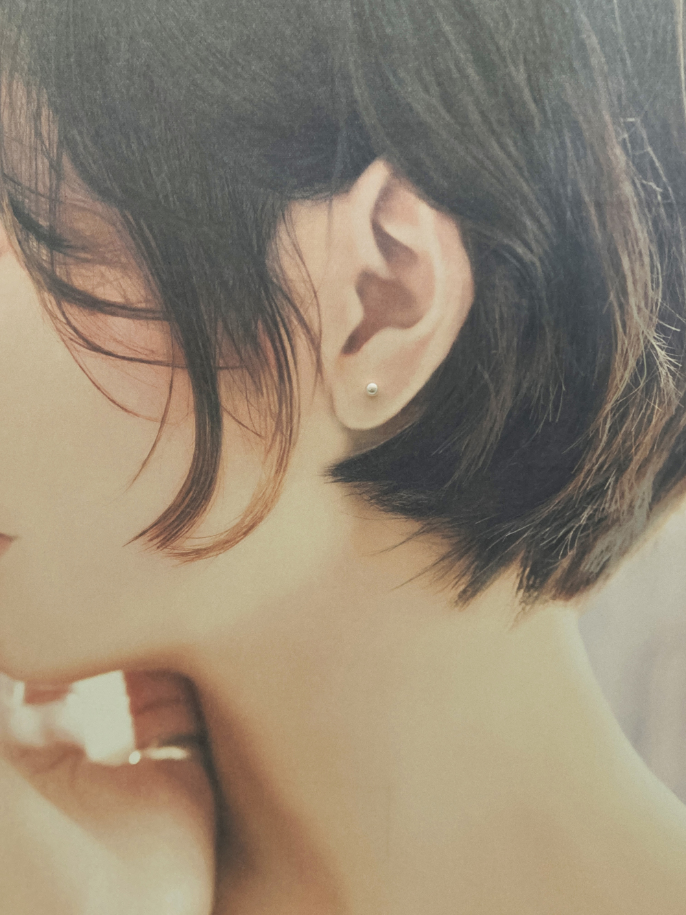 1730 アコヤ真珠3.5mm　K18 スタッドピアス