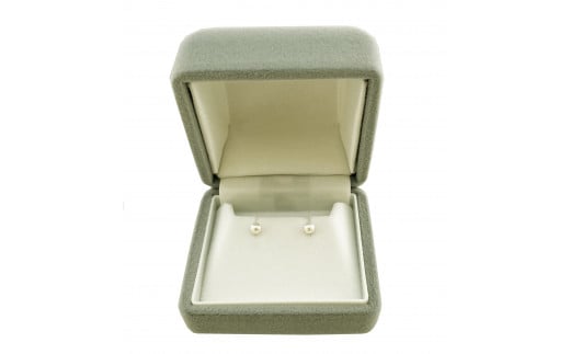 1444 アコヤ真珠4mm　K14WG スタッドピアス