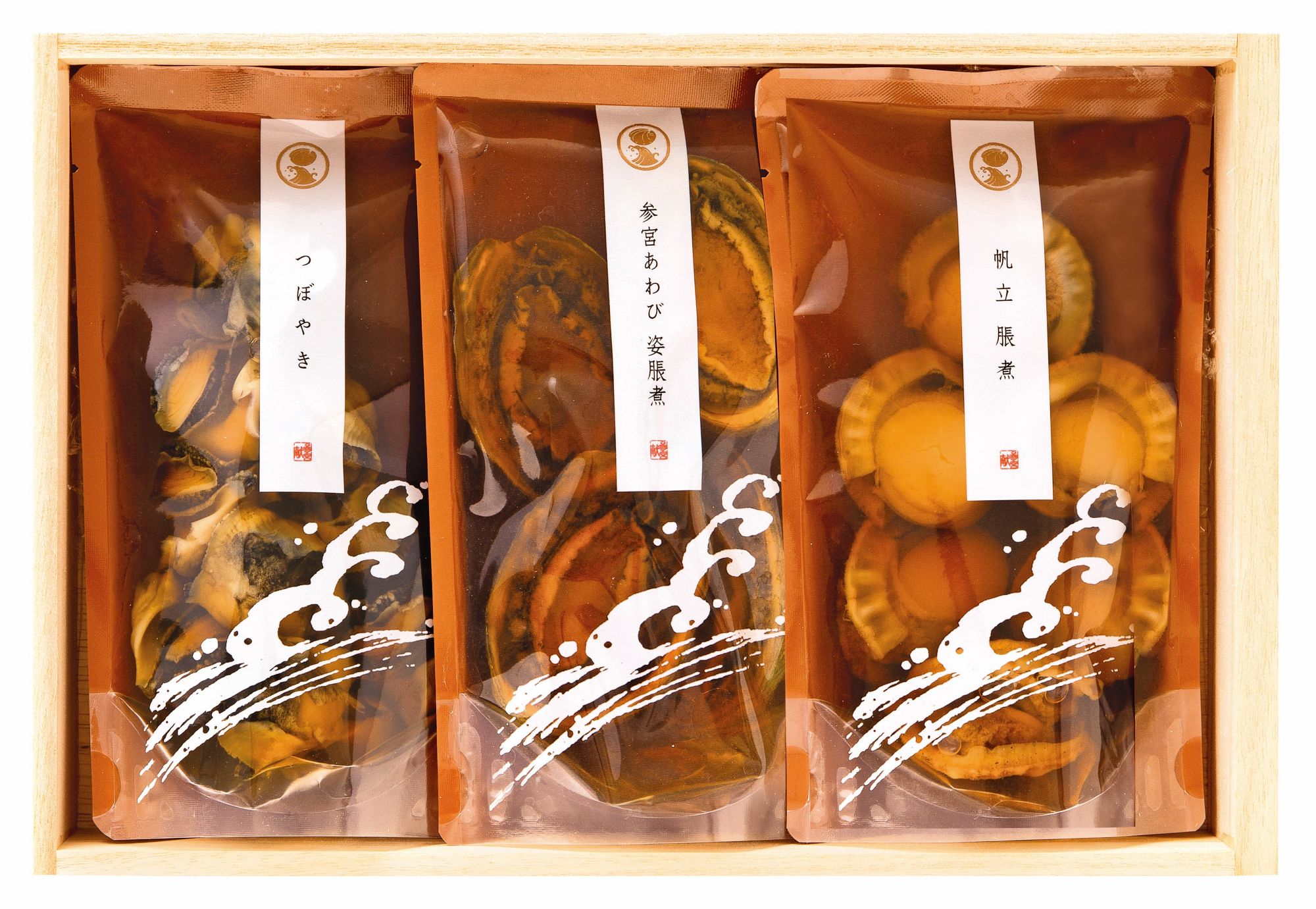 1761　〈伊勢せきや〉美しくに　菊　アワビ  貝 ギフト つぼやき  帆立