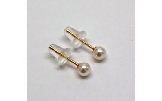 596 アコヤ真珠K18ピアス　ベビーパール3.5mmup ピアス 真珠ピアス パールピアス 真珠 K18 ゴールド 18金 アコヤ真珠 あこや真珠 アコヤパール ベビーパール 3.5mm パール 3.5mmup ジュエリー 貴金属 宝石 定番 伊勢市 伊勢 伊勢志摩 ギフト 贈り物 シンプル 冠婚葬祭 結婚式 入学式 卒業式