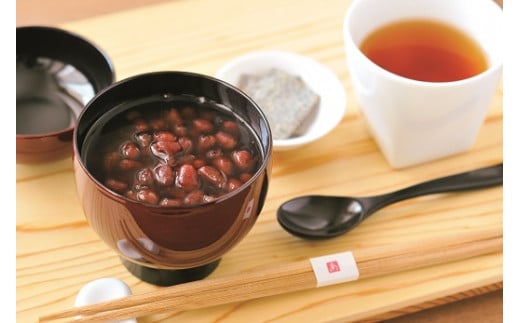 996　〈伊勢のくに　匠の一座〉あそらの菓房　ぜんざいさん（6袋入）　自家製　小豆　雅　スイーツ　あんこ　甘味　甘さひかえめ　手作り