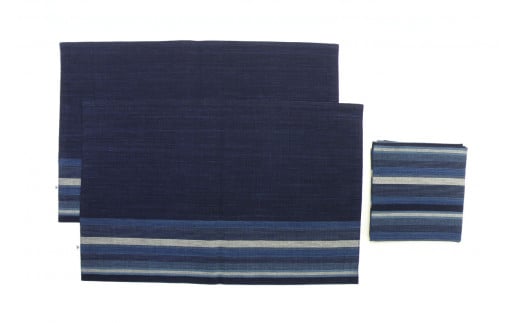 1056松阪もめん風呂敷・ランチョンマット3点セット 松阪木綿 風呂敷 ランチョンマット 松阪もめん