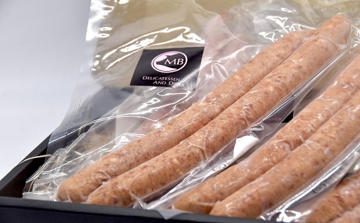 【1.6-24】松阪豚　ロングウインナー10本セット