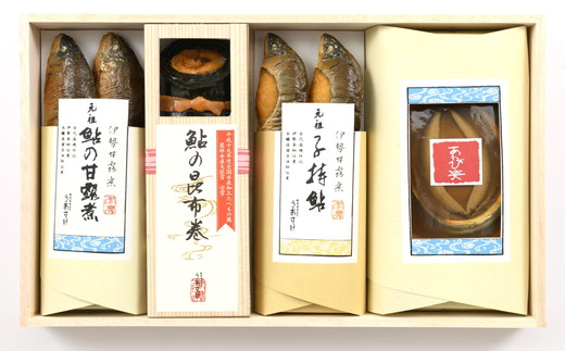 【3.7-6】創業慶応元年うおすけ 鮎と鮑　US－031