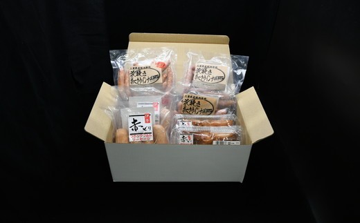 伊勢赤どりみそ亭・ウインナーセット（おつまみ　惣菜　ギフト　ウィンナー）【002139】