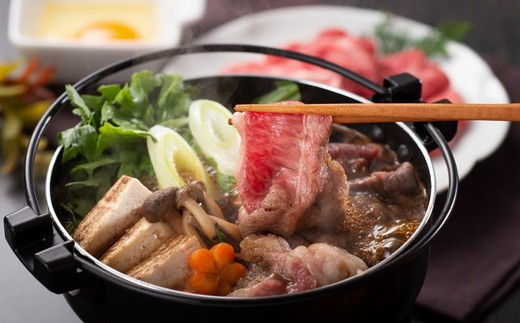 松阪牛 すき焼き モモバラ肩ロース 400g(牛肉 ブランド牛 高級 和牛 国産牛 松阪牛 松坂牛 すき焼き すき焼き肉牛肉 人気 おすすめ 松阪市 神戸牛 近江牛 に並ぶ 日本三大和牛)【002336】