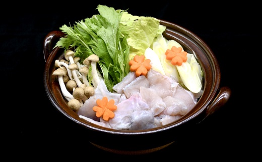 【2-181】国産　とらふぐセット　鍋・唐揚用（切り身・アラ）　2人前