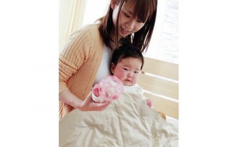 【2-66】羽毛布団ベビーサイズ（エクセルゴールドラベル）